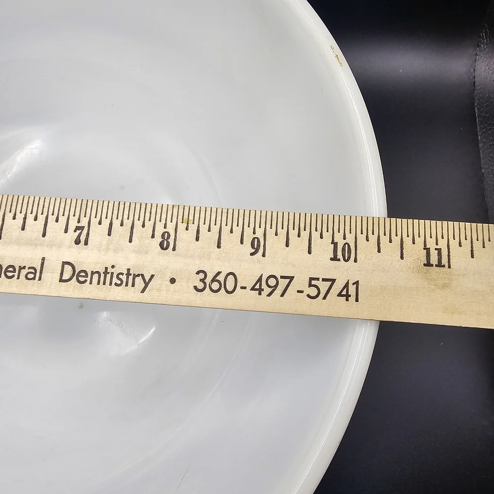 Vintage Pyrex 4 Qt. Tan Gold Hex Signs Promotional Mixing Bowl 1960s Beige 404 - Picture 13 of 14